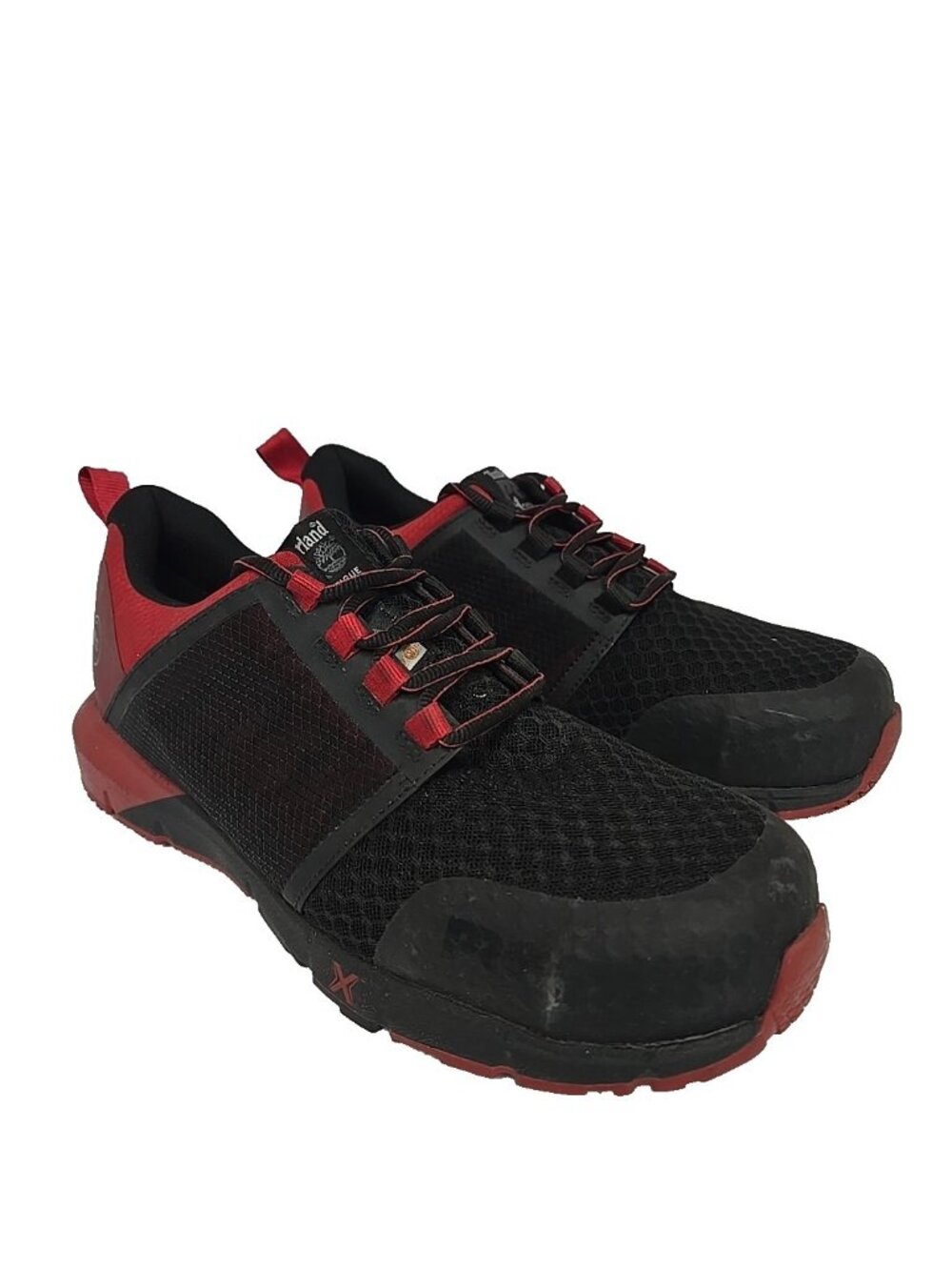 Timberland PRO Men's Radius Comp. Toe Work Shoes A29C6 Black/Red Size 9.5W